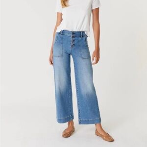 Level 99 Camille Wide-Leg Jeans